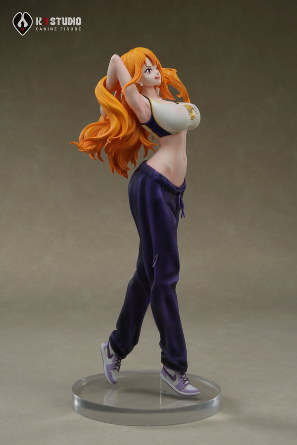 One Piece Straw Hat Basketball Team 1/6 Nami Full-Body GK Statue - K9 Studio [In-Stock]