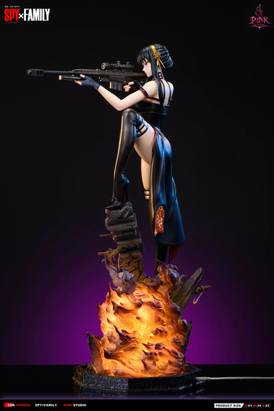 Spy x Family Sniper Yor Forger 1/4 GK Statue - Pink Studio [Pre-Order]