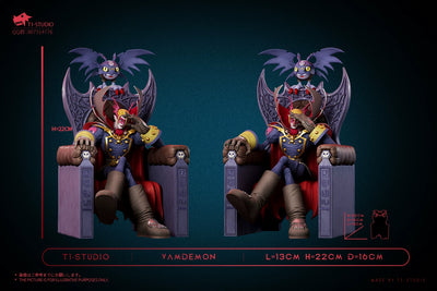 Digimon Sitting Vamdemon & Pico Devimon GK Statue - T1 Studio [Pre-Order]