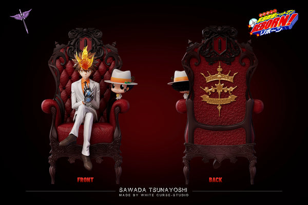 Katekyo Hitman Reborn Sofa Sitting Series 001 Tsunayoshi Sawada GK Statue - White Curse Studio [Pre-Order]