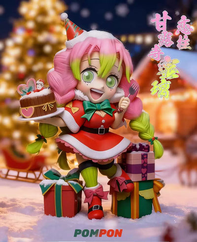 Demon Slayer Merry Christmas Obanai Iguro & Mitsuri Kanroji 1/10 GK Statue - PomPon Studio [In-Stock]