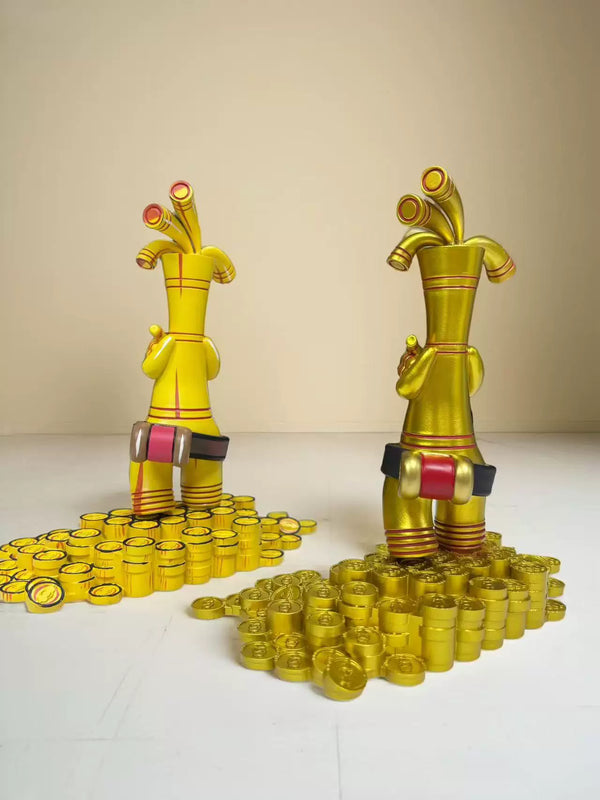 Pokémon Gholdengo & Gimmighoul GK Statue - Ymg Studio [Pre-Order]