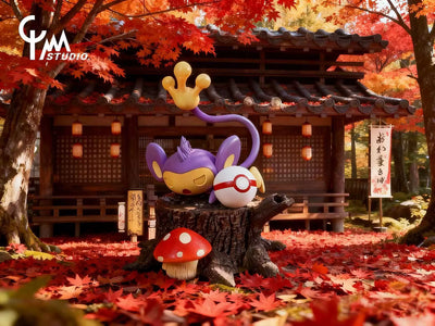 Pokémon Aipom Evolution Group 1/20 GK Statue - CP Studio [Pre-Order]