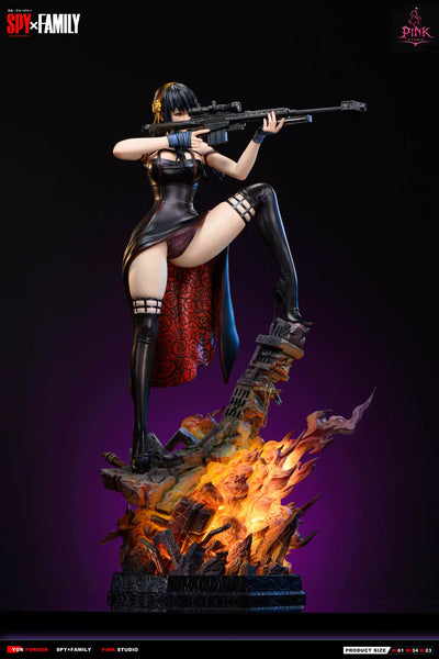 Spy x Family Sniper Yor Forger 1/4 GK Statue - Pink Studio [Pre-Order]