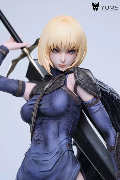 Claymore Twin Goddesses Teresa & Clare 1/4 GK Statue - YUMS-Collectors Studio [In-Stock]
