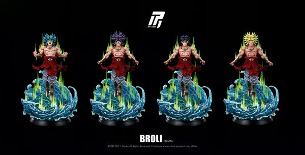 Dragon Ball 1/6 & 1/4 Broly GK Statue - TOP 1 Studio [Pre-Order]