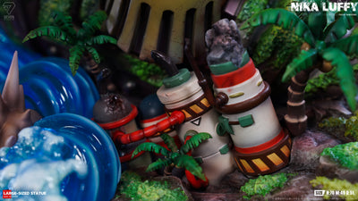 One Piece Gum-Gum Rocket Nika Luffy GK Statue - Seven Studio [In-Stock]