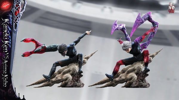 Tokyo Ghoul Kishou Arima VS Kaneki Ken 1/6 GK Statue - Black Goat Studio [Pre-Order]