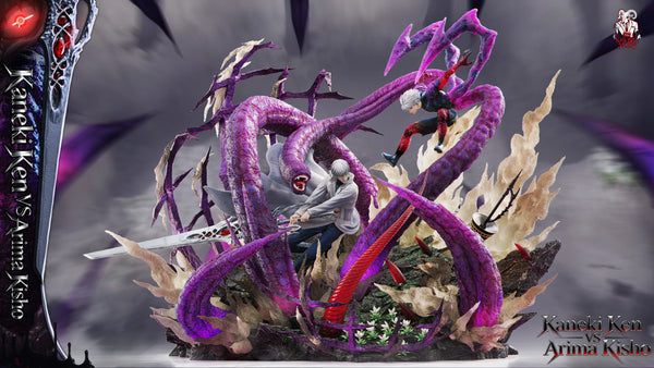 Tokyo Ghoul Kishou Arima VS Kaneki Ken 1/6 GK Statue - Black Goat Studio [Pre-Order]
