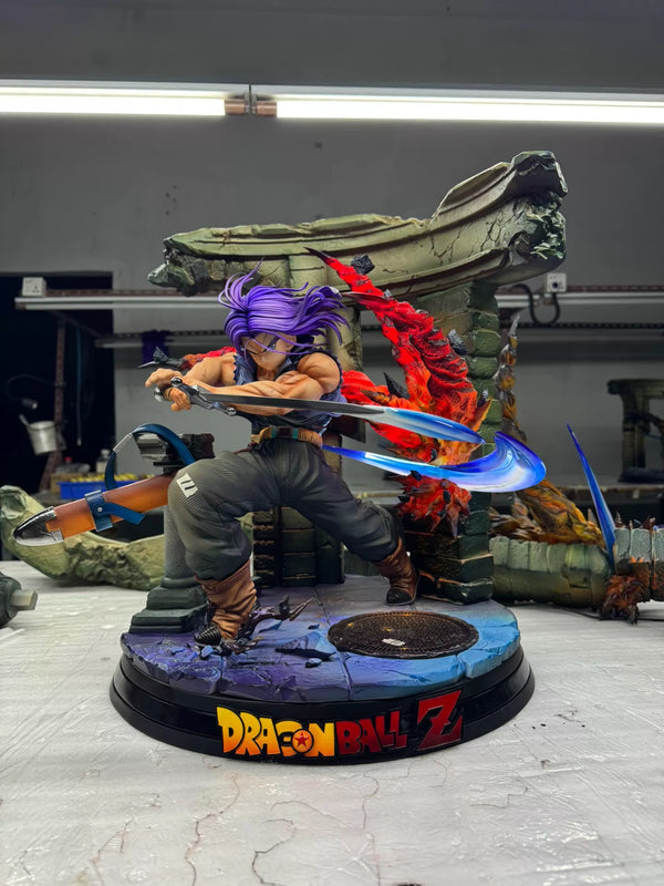 Dragon Ball Super Saiyan Trunks GK Statue - Poker Monster Studio [In-Stock]