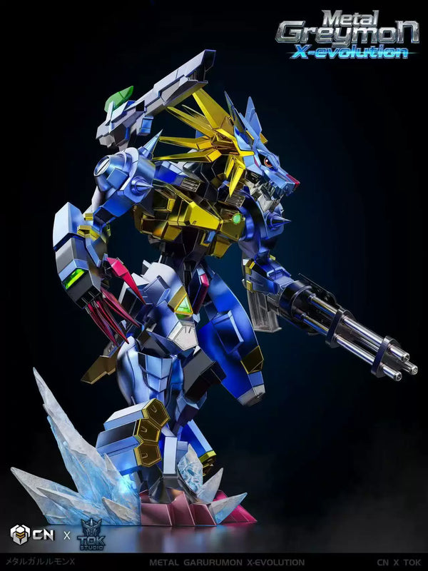Digimon MetalGarurumon X GK Statue - Crazy Nest Studio & TOK Studio [Pre-Order]