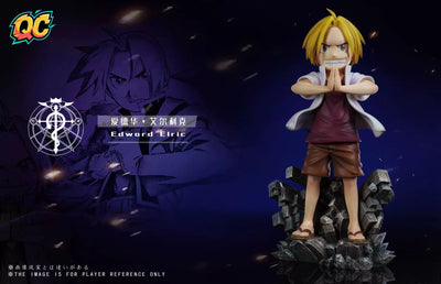 Fullmetal Alchemist Edward Elric & Alphonse Elric GK Statue - Qi Chen Studio [In-Stock]