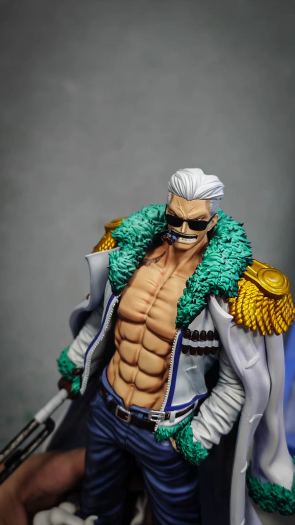 One Piece Marines #3 Smoker GK Statue - Long Hu Studio [Pre-Order]