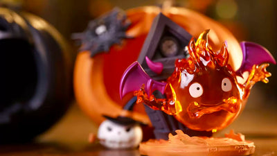 Howl's Moving Castle Halloween Demon Pumpkin Calcifer GK Statue - ZJB Studio [Pre-Order]