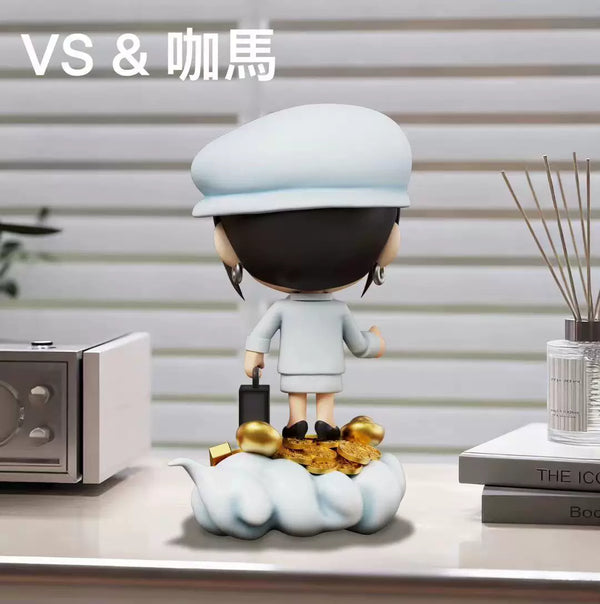 MapleStory Artale Series Female GM Bent Moon Chair & Lucky Base GK Statue - VS Studio X Ka Ma Mo Wan Studio [Pre-Order]