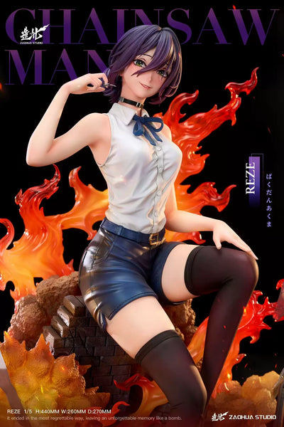 Chainsaw Man Reze Ver. Bomb Demon 1/5 GK Statue - Zao Hua Studio [Pre-Order]