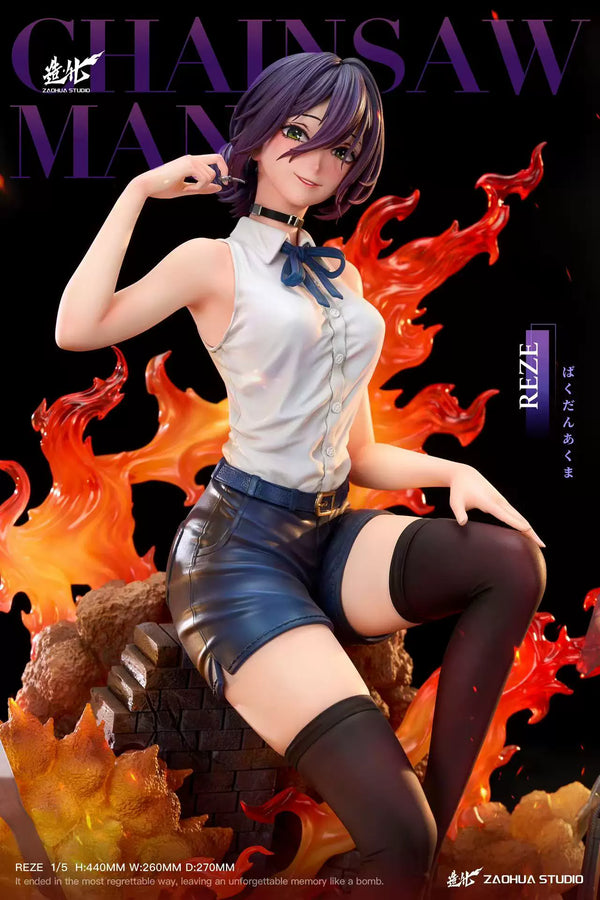 Chainsaw Man Reze Ver. Bomb Demon 1/5 GK Statue - Zao Hua Studio [Pre-Order]