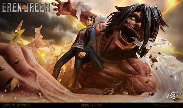 Attack on Titan The Nine Titans Series #1 Eren VS Pieck 1/6 GK Statue - Void Studio [Pre-Order]