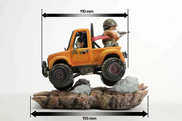 Dragon Ball Son Goku Speeding off-road vehicle 1/20 GK Statue - SENZUBEAN Studio [In-Stock]