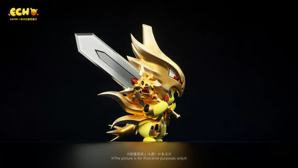 Pokémon Pikachu Cosplay Mega Tyranitar GK Statue - ECHO Studio [Pre-Order]