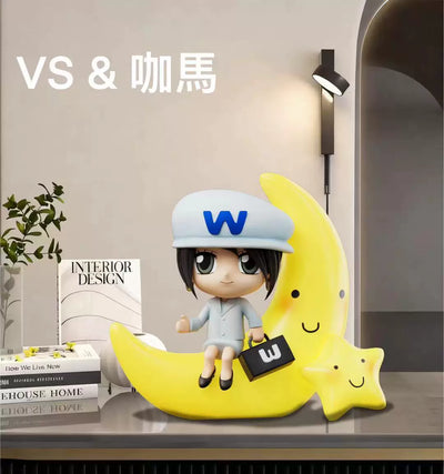 MapleStory Artale Series Female GM Bent Moon Chair & Lucky Base GK Statue - VS Studio X Ka Ma Mo Wan Studio [Pre-Order]