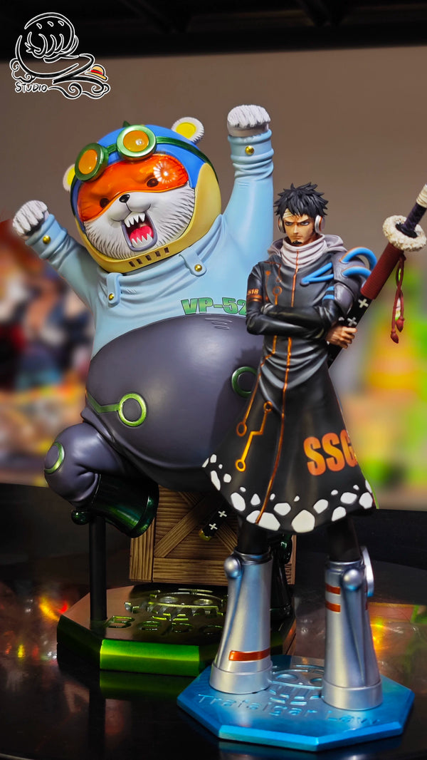One Piece Future Fantasy Series #2 Egghead Law & Bepo pop GK Statue - RZ Studio [In-Stock]