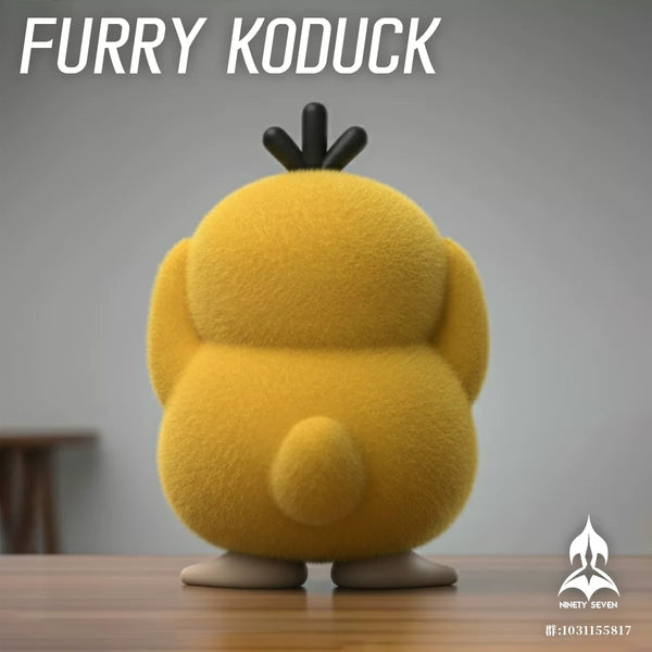 Pokémon Platinum Silicone Flocked Psyduck GK Statue - NINETY SEVEN Studio [Pre-Order]