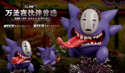 Pokémon No-Face & Gengar Halloween 1/6 GK Statue - Claw Studio [Pre-Order]