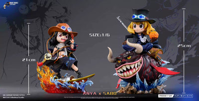 Spy x Family Pirate Anya Series No.3 ANYA & SABO 1/6 GK Statue - Biubiu Studio [In-Stock]