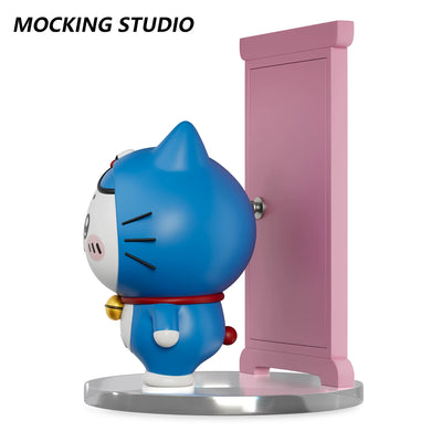 Chiikawa Hachiware Cosplay Doraemon GK Statue - Zhu Yi Wan Jia Studio & MOCKING Studio [Pre-Order]