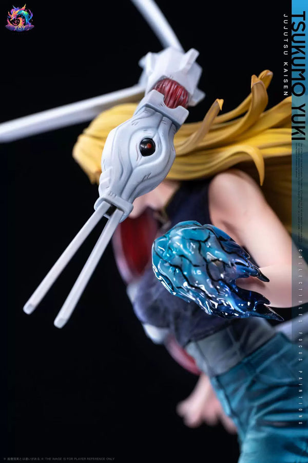 Jujutsu Blonde Big Sister Kaisen Tsukumo Yuki 1/4 GK Statue - YQY Studio [In-Stock]
