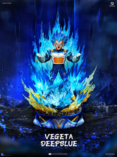 Dragon Ball 6th Anniversary Edition Deep Blue Vegeta Vegeta GK Statue - Deyin Studio [Pre-Order]