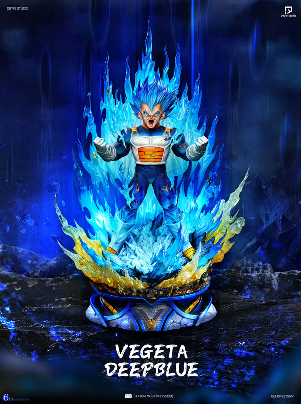 Dragon Ball 6th Anniversary Edition Deep Blue Vegeta Vegeta GK Statue - Deyin Studio [Pre-Order]