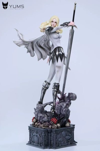 Claymore Twin Goddesses Teresa & Clare 1/4 GK Statue - YUMS-Collectors Studio [In-Stock]