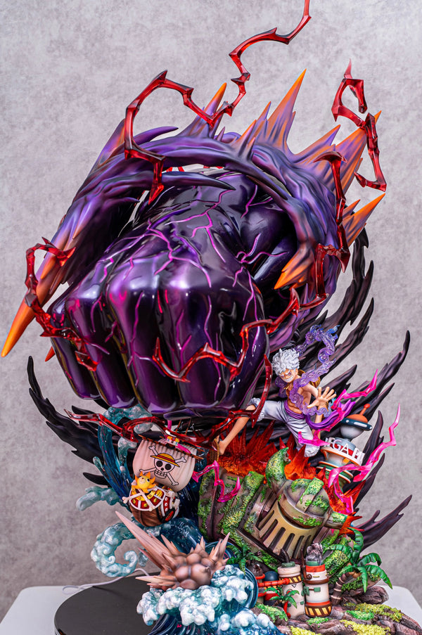 One Piece Gum-Gum Rocket Nika Luffy GK Statue - Seven Studio [In-Stock]