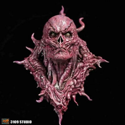 Stranger Things Vecna 001 Magnetic Head Sculpt 1/4 GK Statue - 3109 Studio [In-Stock]