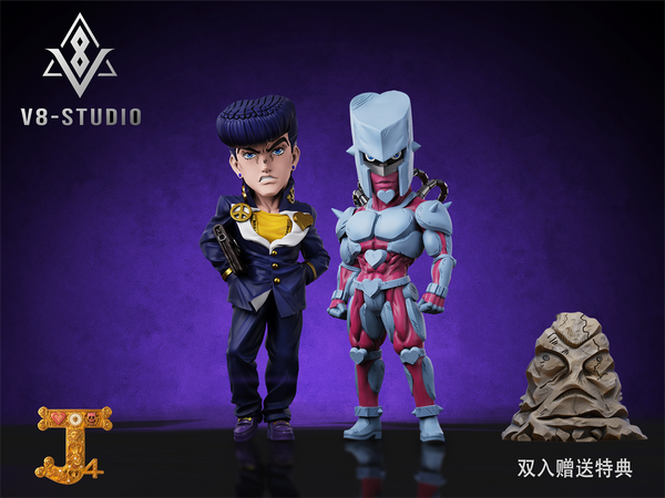 JOJO: Diamond Is Unbreakable Josuke Higashikata & Crazy Diamond WCF GK Statue - V8 Studio [Pre-Order]