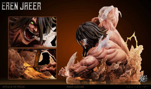 Attack on Titan The Nine Titans Series #1 Eren VS Pieck 1/6 GK Statue - Void Studio [Pre-Order]
