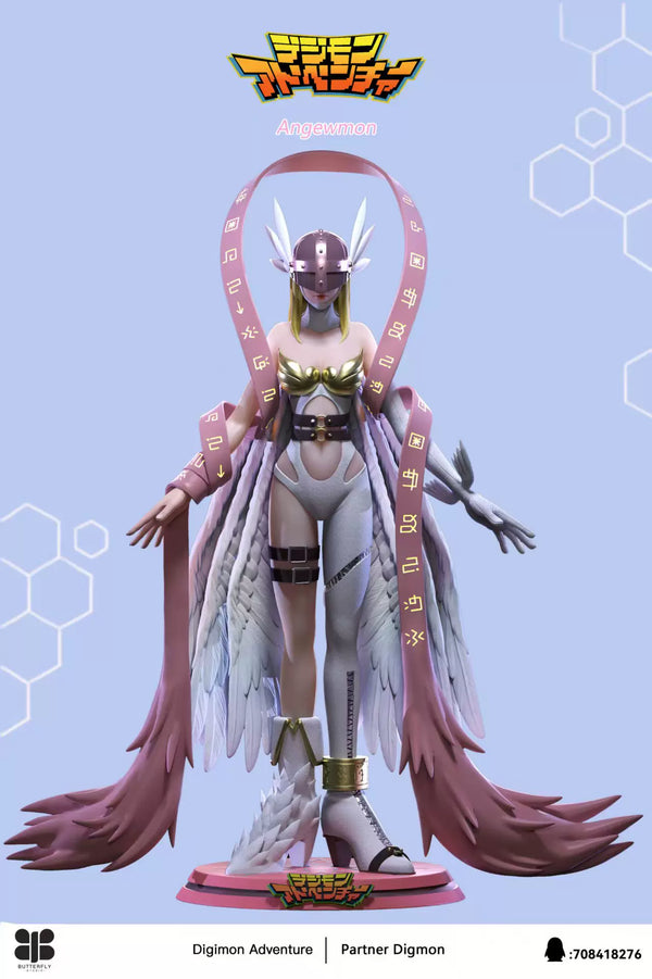 Digimon Series Angewomon & Salamon GK Statue - Butterfly Studio [Pre-Order]