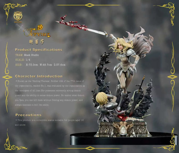 Claymore Teresa GK Statue - Mask Studio [Pre-Order]