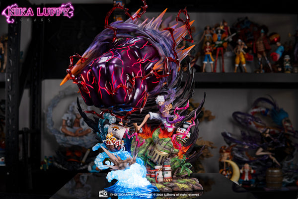 One Piece Gum-Gum Rocket Nika Luffy GK Statue - Seven Studio [In-Stock]