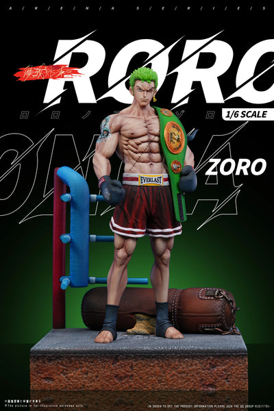 One Piece Boxing Series #1 Roronoa Zoro GK Statue - MagicBook Studio [In-Stock]