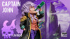 One Piece God Valley Incident #10 Rocks Pirates Captain John WCF GK Statue - YZ Studio [Pre-Order]