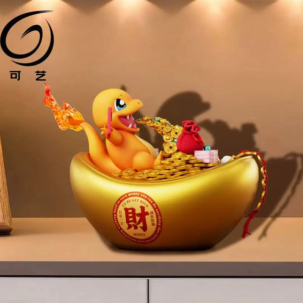 Pokémon Fortune Series 4 Charmander 1/3 GK Statue - Ke Yi Mo Wan Studio [In-Stock]