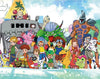 Digimon Group Photo of the Main Characters #1 Mimi Tachikawa & Palmon GK Statue - Guang Qiu Studio [In-Stock]