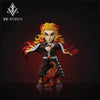 Demon Slayer Character Series #1 Flame Hashira Kyojuro Rengoku WCF GK Statue - V8 Studio [Pre-Order]