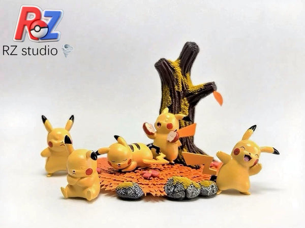 Pokémon Pikachu Little Ecosystem GK Statue - RZ Studio [Pre-Order]