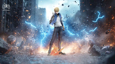 1-PUNCH Man Saitama & Genos 1/6 GK Statue - PG Studio [Pre-Order]