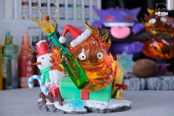Howl's Moving Castle Christmas Calcifer GK Statue - MMLAND Studio [In-Stock]