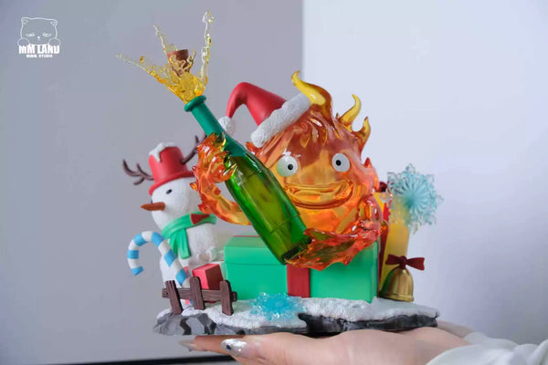 Howl's Moving Castle Christmas Calcifer GK Statue - MMLAND Studio [In-Stock]